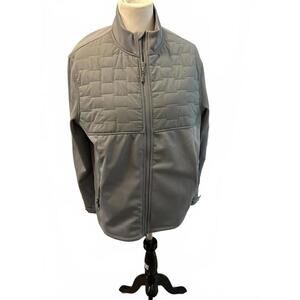 Carlsberg Levelwear Control Men's Golf Jacket Pebble Gray Size M